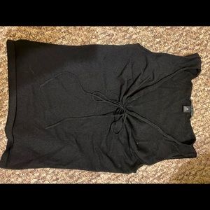 Banana republic tank with front tie detail